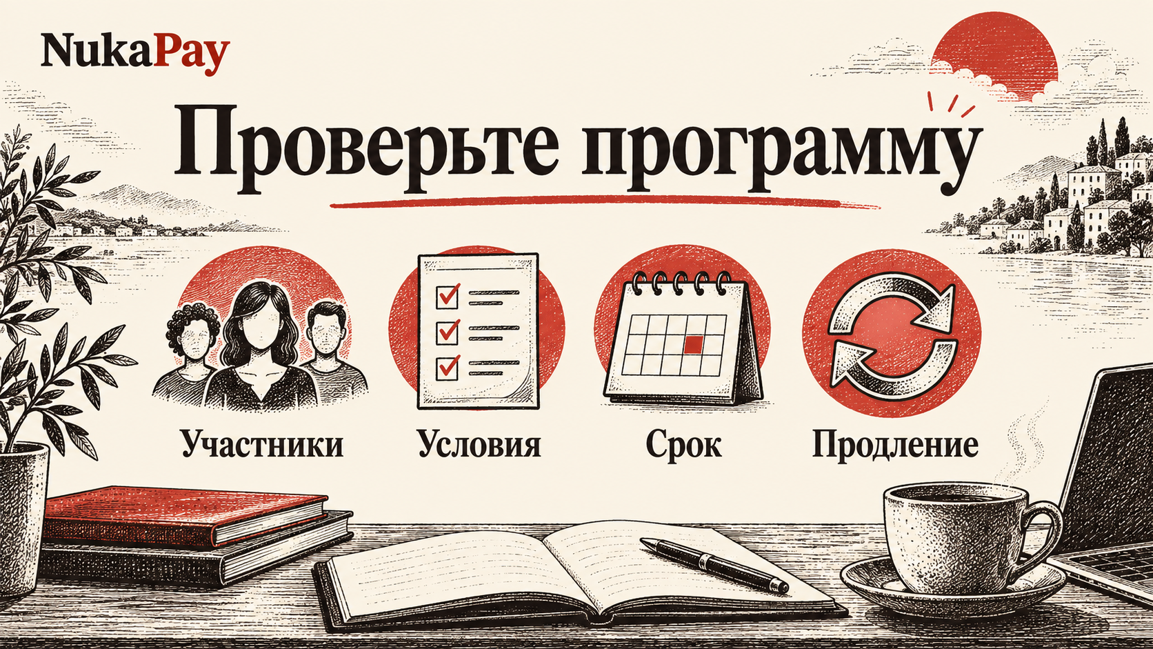 Проверьте программу: Участники, Условия, Срок, Продление