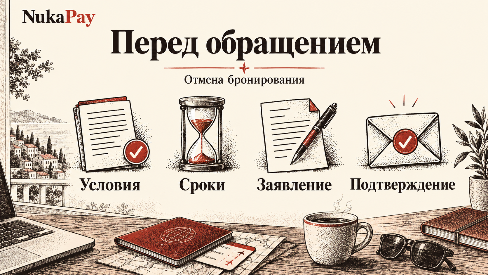 Перед обращением: Условия, Сроки, Заявление, Подтверждение