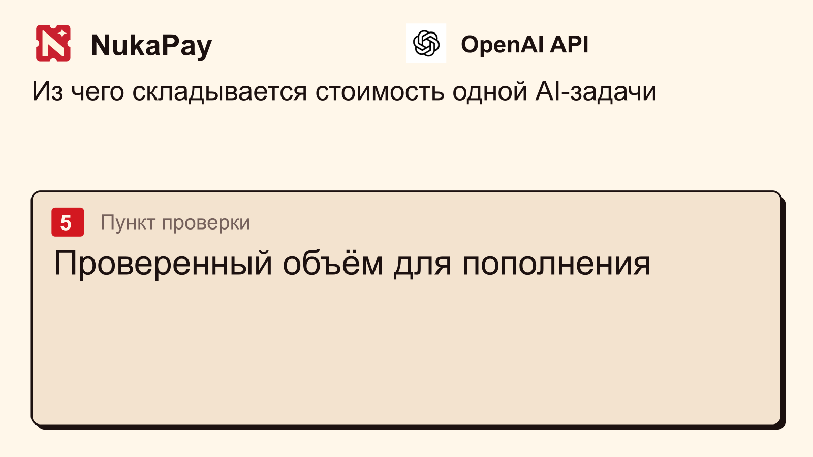 OpenAI API: Проверенный объём для пополнения