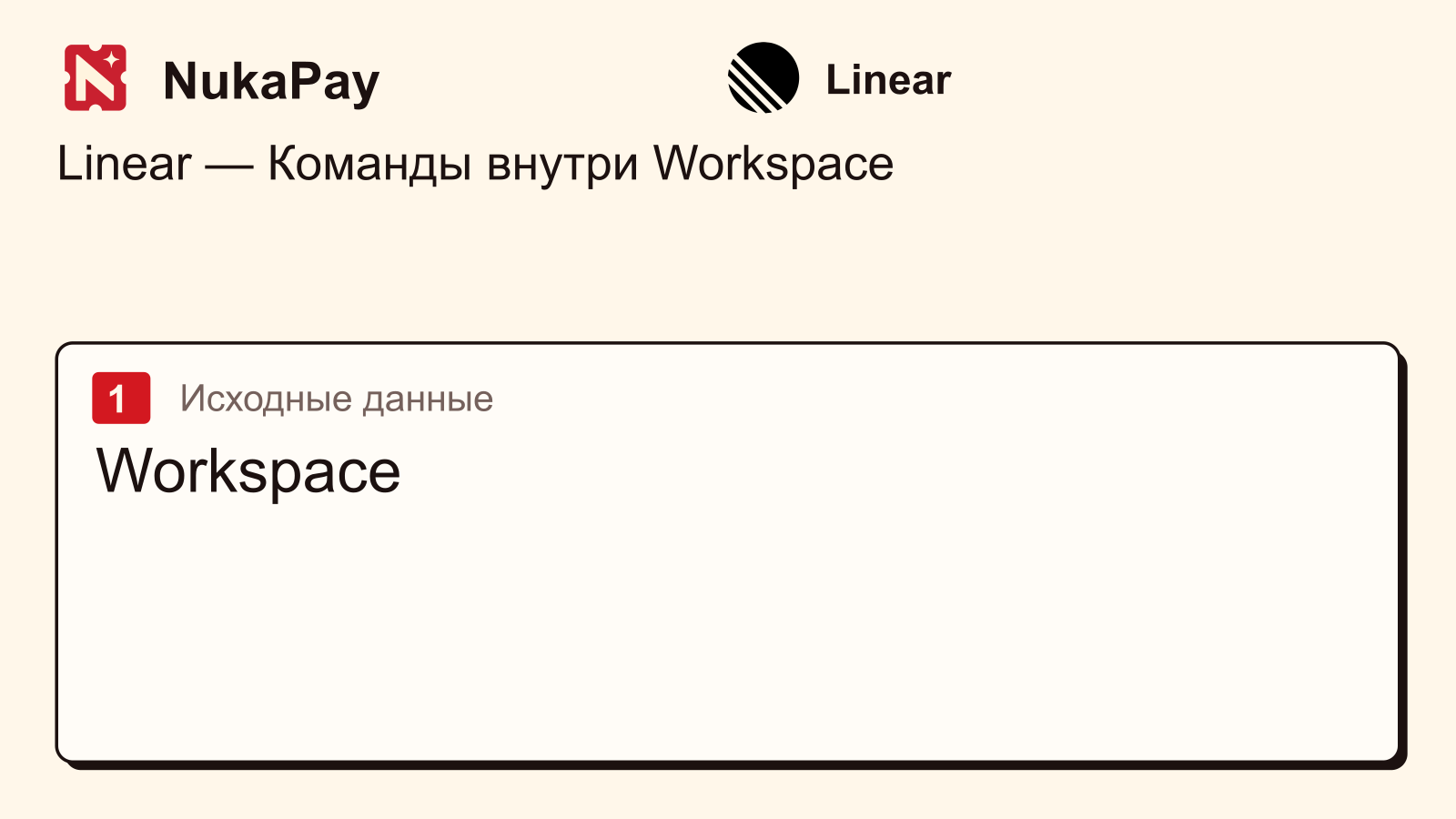 Linear: Workspace