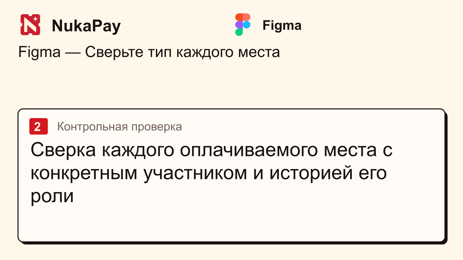 Figma: Сверка каждого оплачиваемого места с конкретным участником и историей его роли