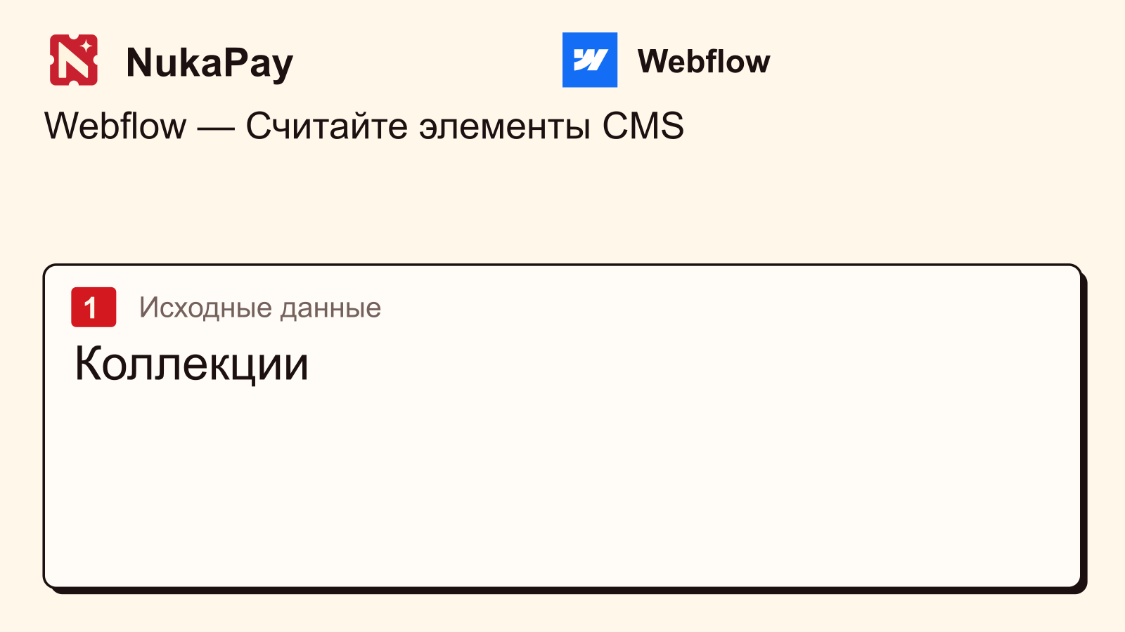 Webflow: Коллекции